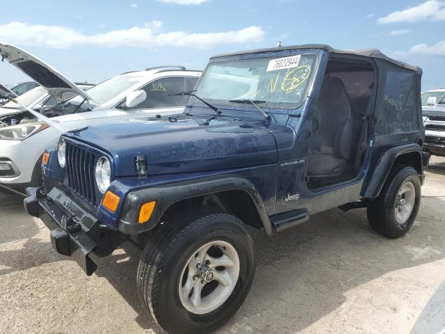 JEEP WRANGLER / 2000 with VIN 1J4FA29P2YP715751 - Photo from auction