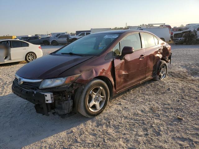 HONDA CIVIC LX 2012 with VIN 19XFB2F52CE043706 - Photo from auction