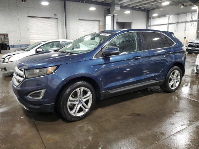 FORD EDGE TITAN 2017 with VIN 2FMPK4K95HBB89830 - Photo from auction