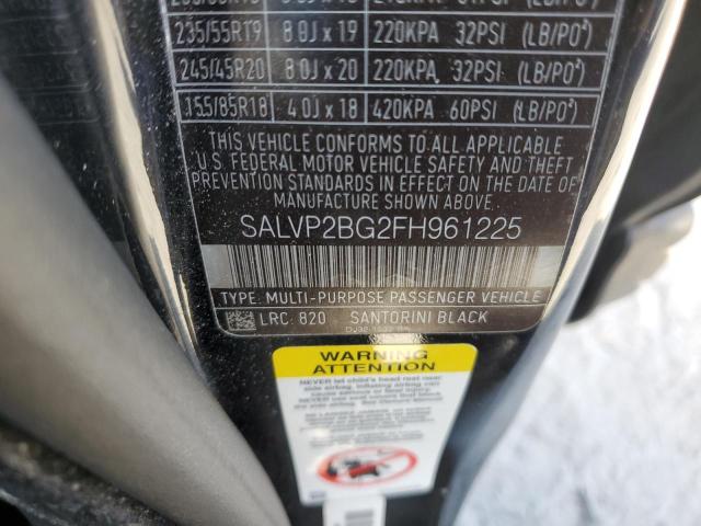 Photo 14 from auction – 2015 LAND ROVER RANGE ROVE with VIN SALVP2BG2FH961225