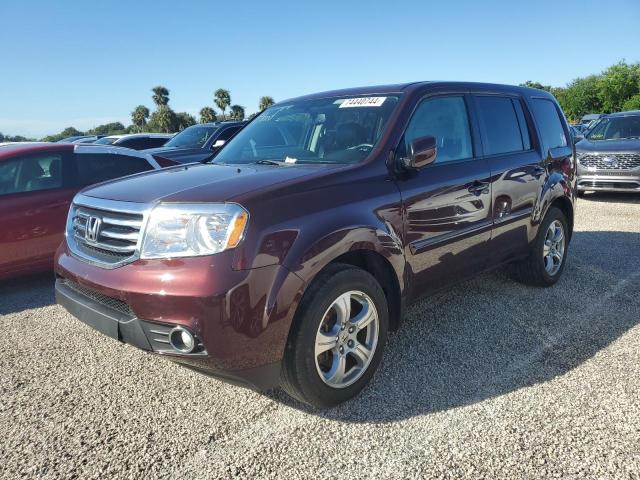 HONDA PILOT EXLN 2014 with VIN 5FNYF4H70EB012619 - Photo from auction
