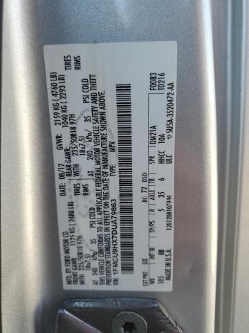 Photo 14 from auction – 2013 FORD ESCAPE SEL with VIN 1FMCU9HX7DUA79863