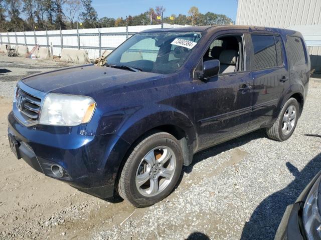HONDA PILOT EXL 2014 with VIN 5FNYF3H53EB018679 - Photo from auction