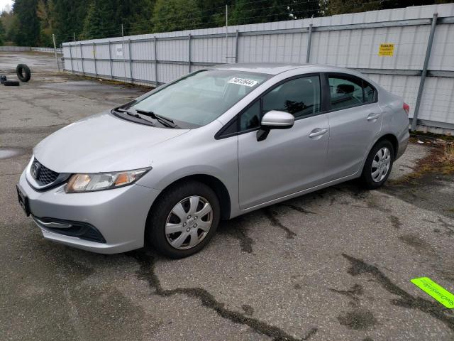HONDA CIVIC LX 2014 with VIN 19XFB2F5XEE251786 - Photo from auction