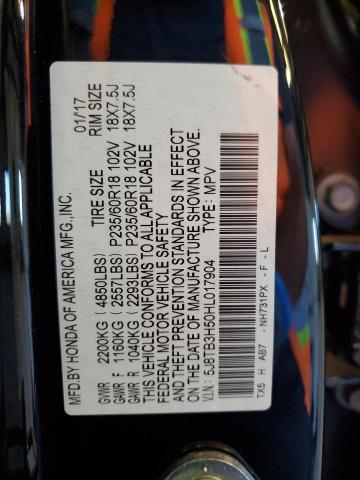 Photo 14 from auction – 2017 ACURA RDX TECHNO with VIN 5J8TB3H50HL017904