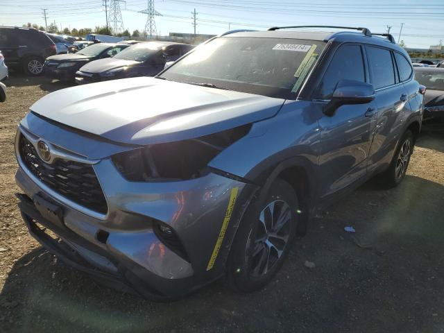 TOYOTA HIGHLANDER 2021 with VIN 5TDHZRBH2MS060736 - Photo from auction