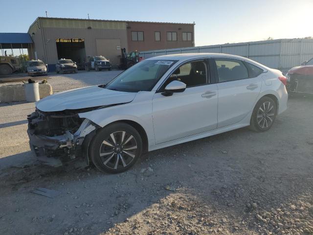 HONDA CIVIC EX 2022 with VIN JHMFE1F72NX004375 - Photo from auction