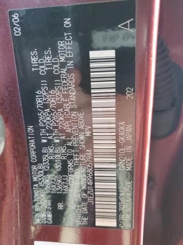 Photo 14 from auction – 2006 TOYOTA 4RUNNER SR with VIN JTEZU14R968057944