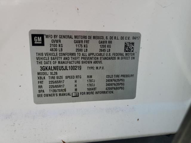 Photo 14 from auction – 2018 GMC TERRAIN SL with VIN 3GKALNEU5JL100219