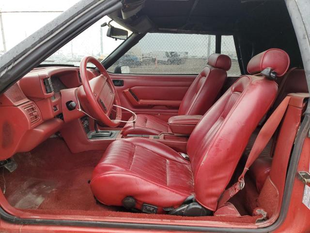 Photo 7 from auction – 1992 FORD MUSTANG LX with VIN 1FACP44E7NF123746