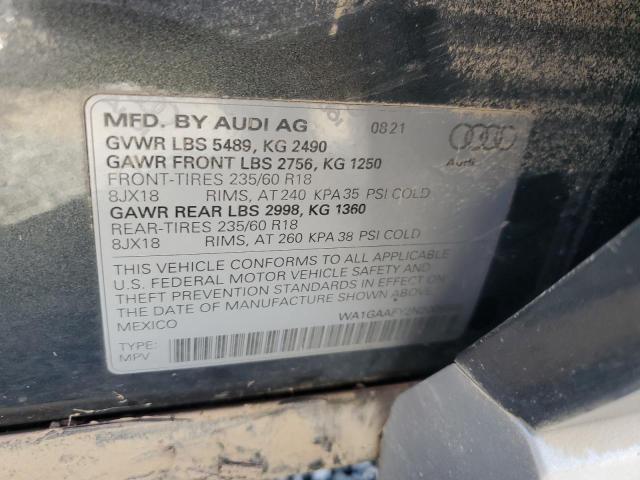 Photo 14 from auction – 2022 AUDI Q5 PREMIUM with VIN WA1GAAFY2N2005589