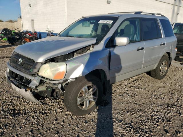HONDA PILOT EXL 2004 with VIN 2HKYF18634H588663 - Photo from auction