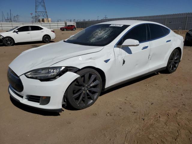 TESLA MODEL S 2015 with VIN 5YJSA1E1XFF105667 - Photo from auction