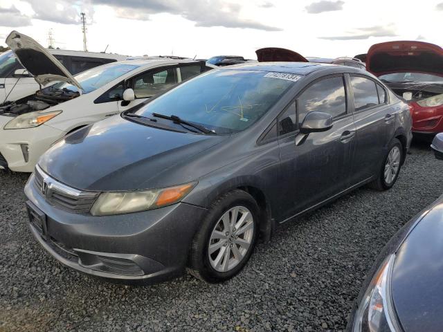 HONDA CIVIC EX 2012 with VIN 2HGFB2F85CH306741 - Photo from auction