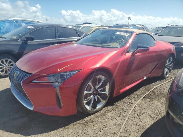 LEXUS LC 500 2023 with VIN JTHMPAAY6PA107483 - Photo from auction