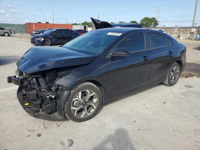 KIA FORTE FE 2021 with VIN 3KPF24AD3ME390473 - Photo from auction