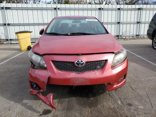 Photo 5 from auction – 2009 TOYOTA COROLLA BA with VIN 2T1BU40E69C140511