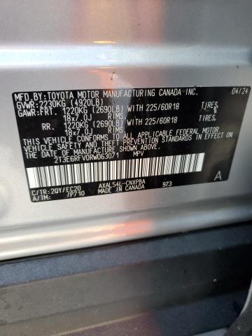 Photo 14 from auction – 2024 TOYOTA RAV4 XSE with VIN 2T3E6RFV0RW063071