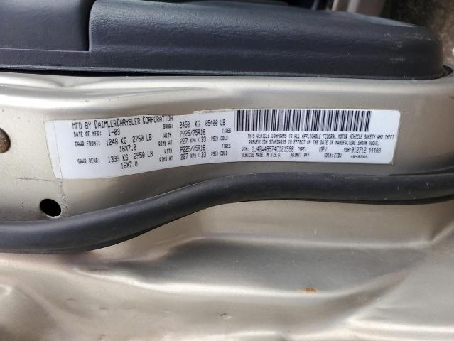 Photo 14 from auction – 2004 JEEP GRAND CHER with VIN 1J4GW48S74C121598