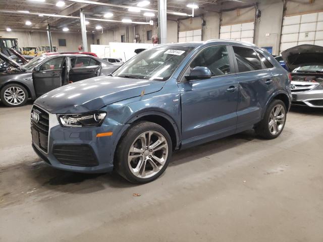 AUDI Q3 PREMIUM 2018 with VIN WA1ECCFS3JR008222 - Photo from auction