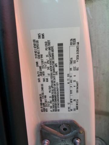 Photo 14 from auction – 2016 FORD ESCAPE SE with VIN 1FMCU9GX9GUA01123