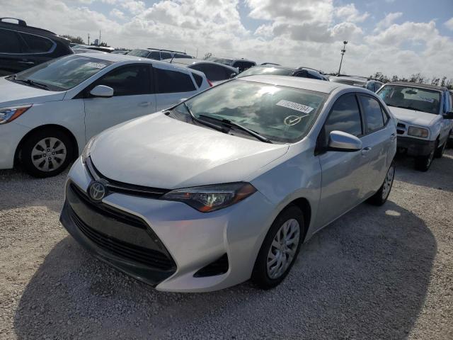TOYOTA COROLLA L 2018 with VIN 5YFBURHE3JP834952 - Photo from auction