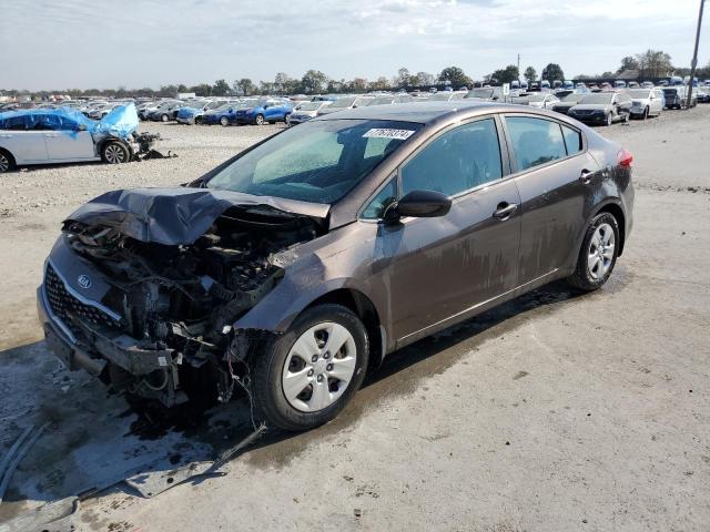 KIA FORTE LX 2017 with VIN 3KPFK4A73HE043175 - Photo from auction