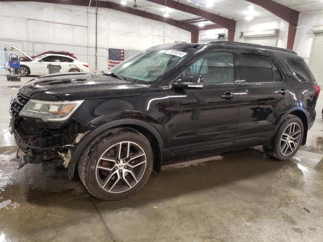 FORD EXPLORER S 2016 with VIN 1FM5K8GT7GGC74114 - Photo from auction