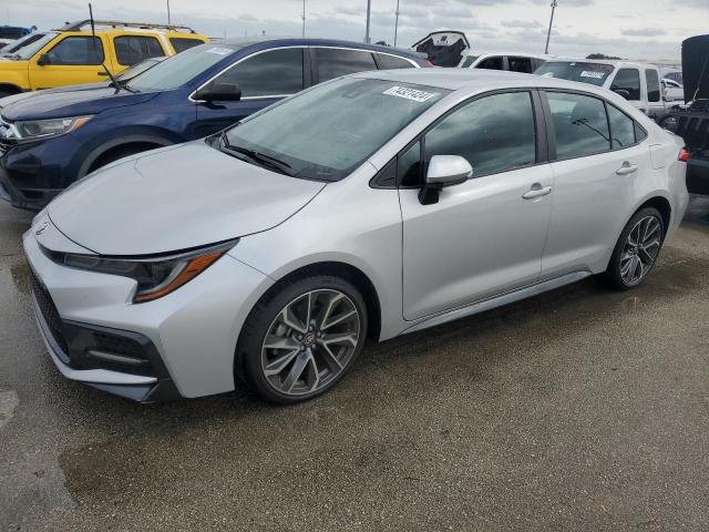 TOYOTA COROLLA SE 2022 with VIN 5YFS4MCE3NP108461 - Photo from auction