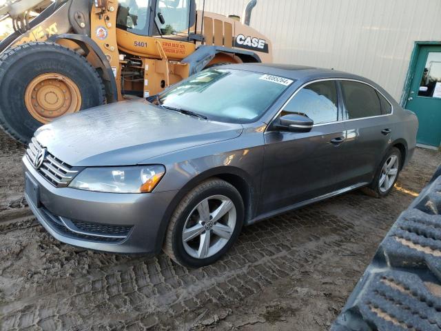 VOLKSWAGEN PASSAT SE 2013 with VIN 1VWBN7A38DC025855 - Photo from auction