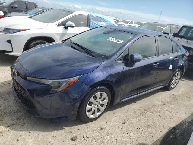 Photo 1 from auction – 2021 TOYOTA COROLLA LE with VIN JTDEPMAE4MJ139745