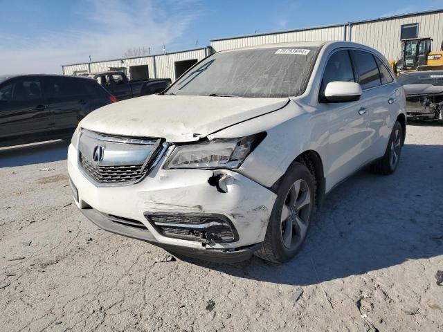 ACURA MDX 2016 with VIN 5FRYD4H27GB050926 - Photo from auction