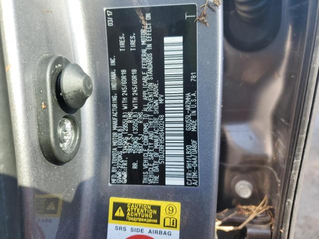 Photo 14 from auction – 2017 TOYOTA HIGHLANDER with VIN 5TDJZRFH5HS403248