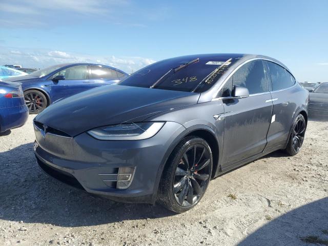 TESLA MODEL X 2020 with VIN 5YJXCBE40LF239454 - Photo from auction