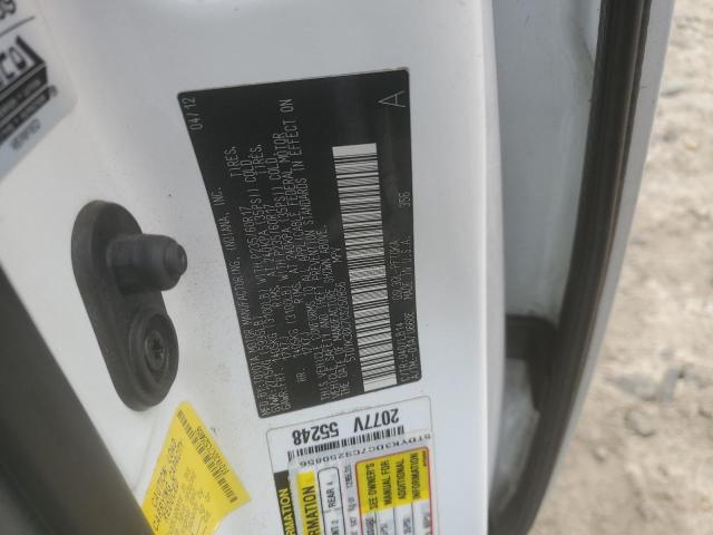 Photo 14 from auction – 2012 TOYOTA SIENNA XLE with VIN 5TDYK3DC7CS250856