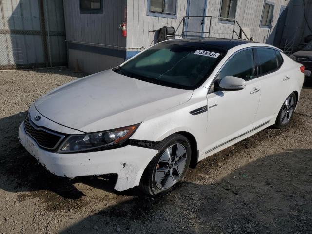 KIA OPTIMA HYB 2013 with VIN KNAGM4AD0D5054786 - Photo from auction
