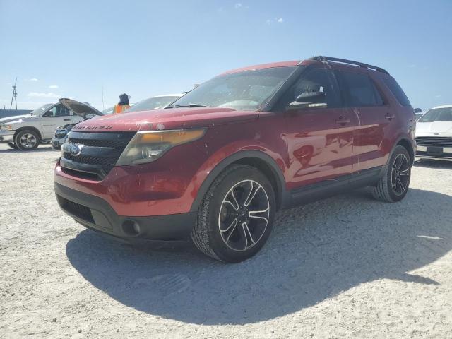 FORD EXPLORER S 2015 with VIN 1FM5K8GT1FGA68222 - Photo from auction
