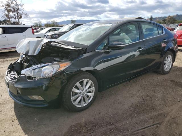 KIA FORTE EX 2014 with VIN KNAFX4A81E5119992 - Photo from auction