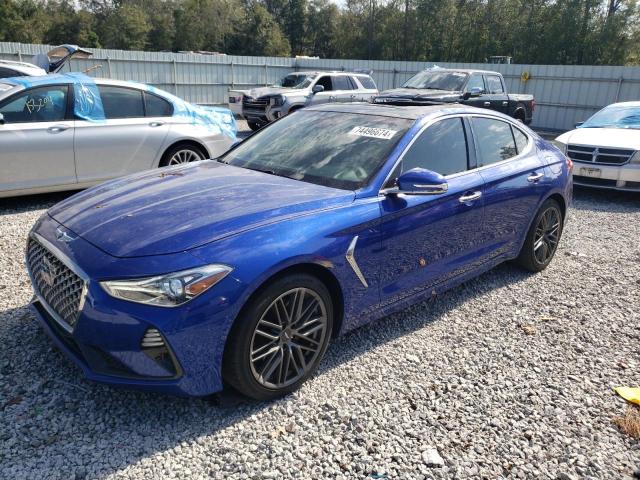 GENESIS G70 ELITE 2019 with VIN KMTG34LA0KU031831 - Photo from auction