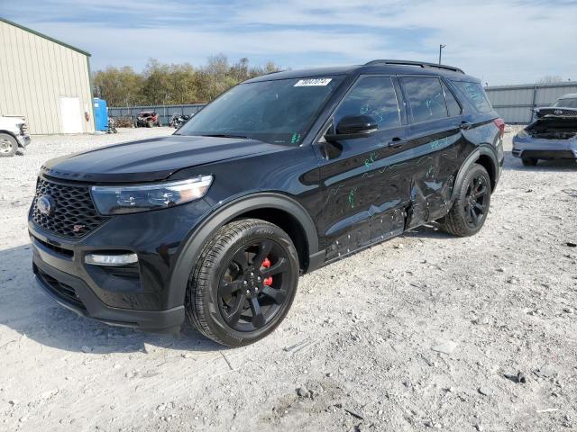 FORD EXPLORER S 2023 with VIN 1FM5K8GC6PGA70436 - Photo from auction