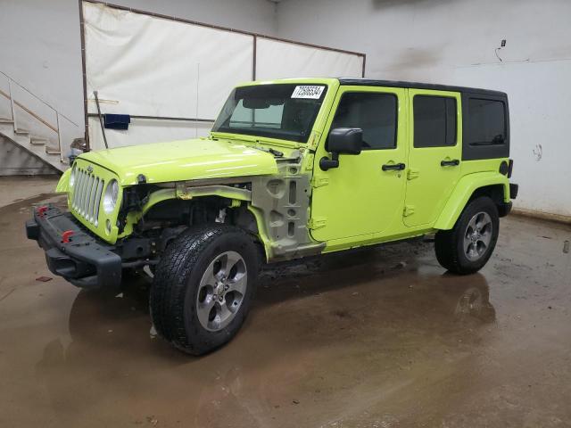 JEEP WRANGLER U 2016 with VIN 1C4BJWEGXGL292067 - Photo from auction