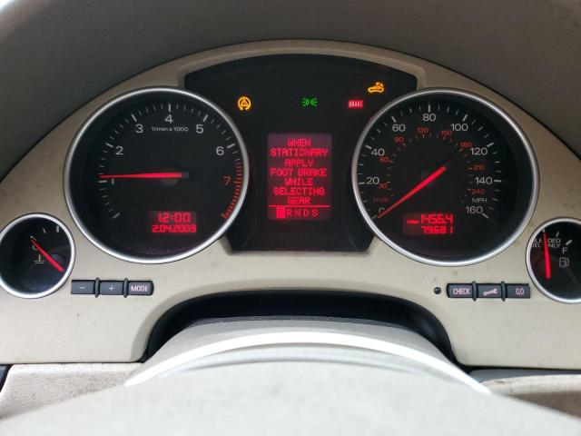 Photo 9 from auction – 2004 AUDI A4 QUATTRO with VIN WAUDT48H64K009951