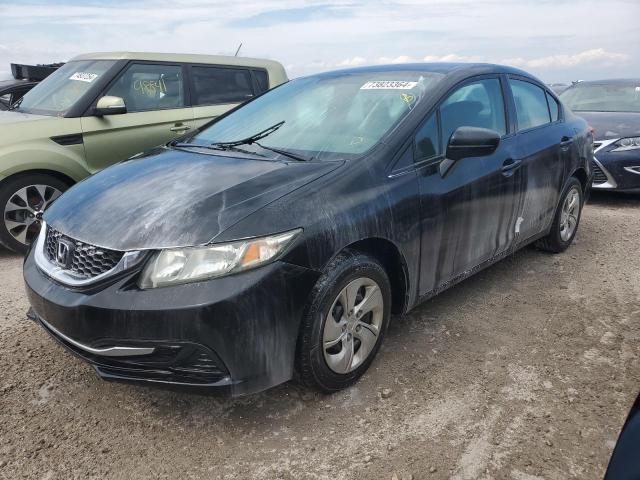 HONDA CIVIC LX 2014 with VIN 19XFB2F53EE214529 - Photo from auction