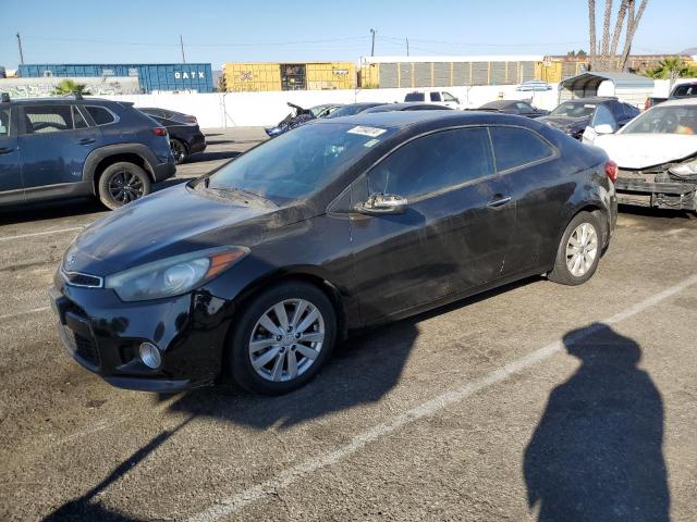KIA FORTE EX 2014 with VIN KNAFX6A82E5215237 - Photo from auction