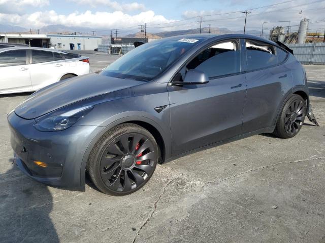 TESLA MODEL Y 2021 with VIN 5YJYGDEF2MF270180 - Photo from auction