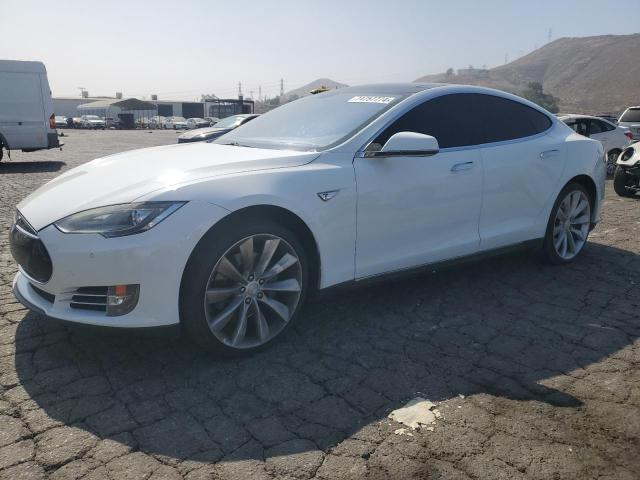 TESLA MODEL S 2014 with VIN 5YJSA1H11EFP33675 - Photo from auction