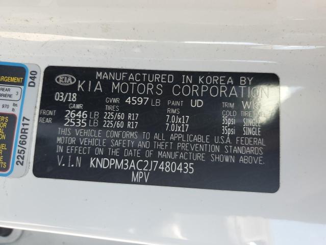 Photo 14 from auction – 2018 KIA SPORTAGE L with VIN KNDPM3AC2J7480435