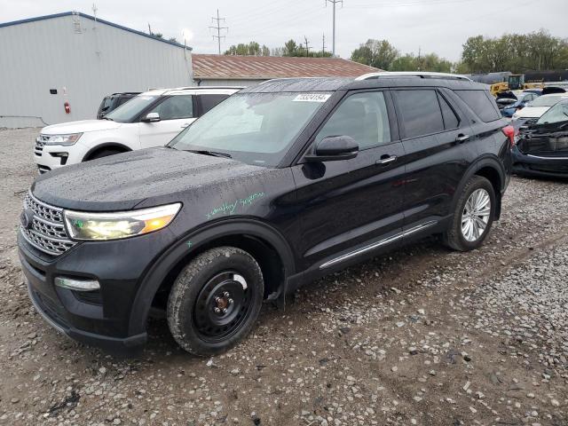 FORD EXPLORER L 2021 with VIN 1FMSK8FH6MGA13732 - Photo from auction