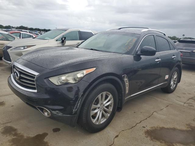 INFINITI FX35 2012 with VIN JN8AS1MU5CM121853 - Photo from auction