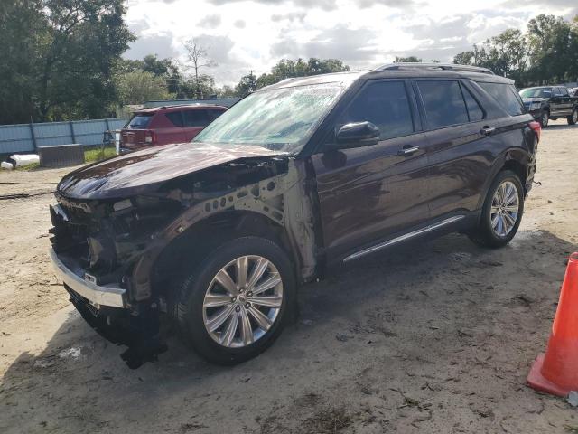 FORD EXPLORER L 2020 with VIN 1FMSK7FH3LGB39314 - Photo from auction